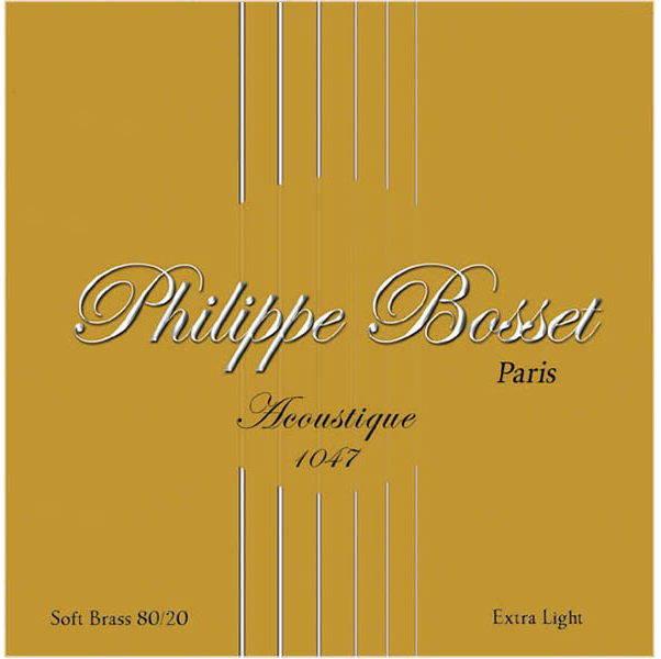 PHILIPPE BOSSET ACOUSTIQUE SOFT BRASS CUSTOM LIGHT